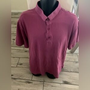 Men’s used loose fit cotton size XL UA Under Armour polo shirt